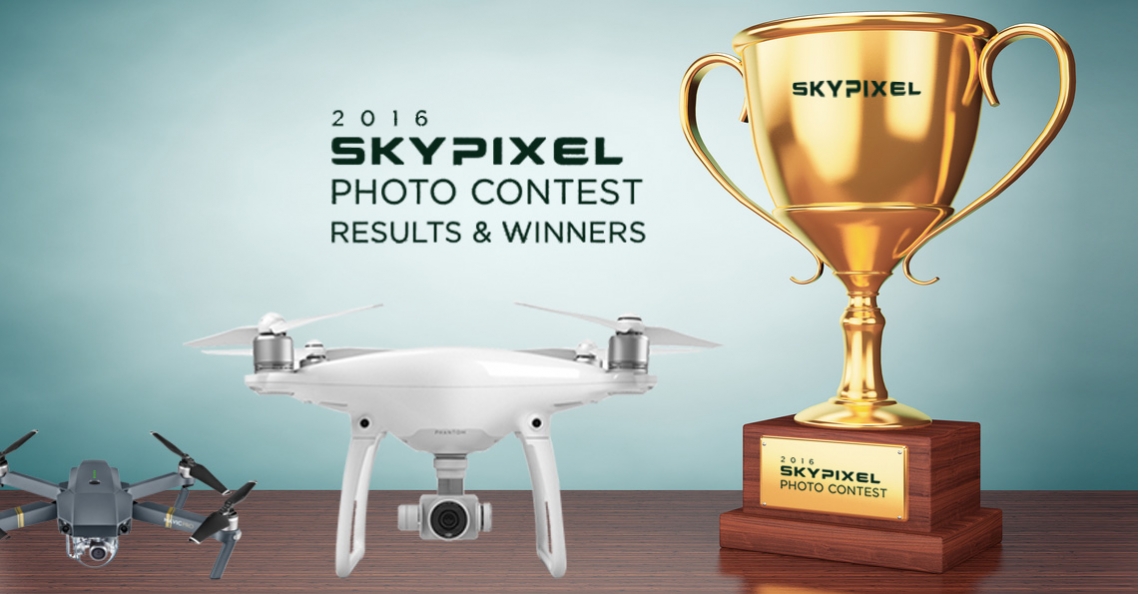 Winnaars DJI's SkyPixel Photo Contest 2016