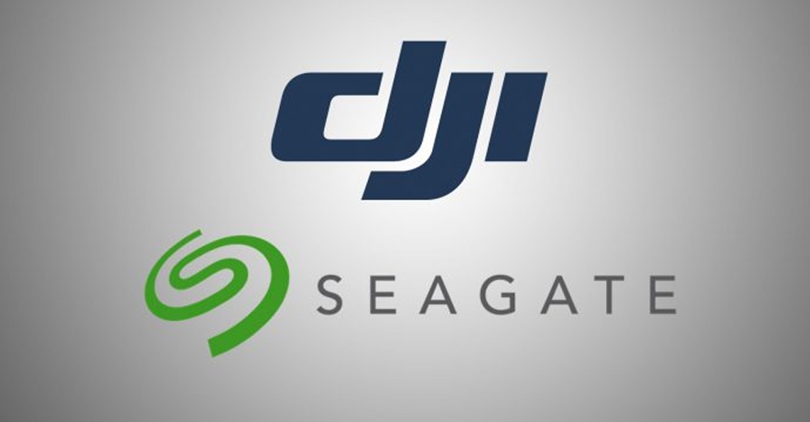 Seagate en DJI sluiten partnershap voor nieuwe opslag oplossingen