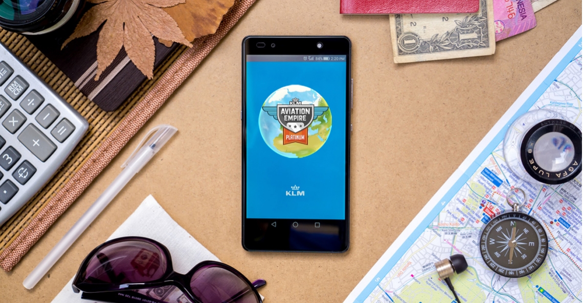 KLM en All4Games lanceren luchtvaartgame