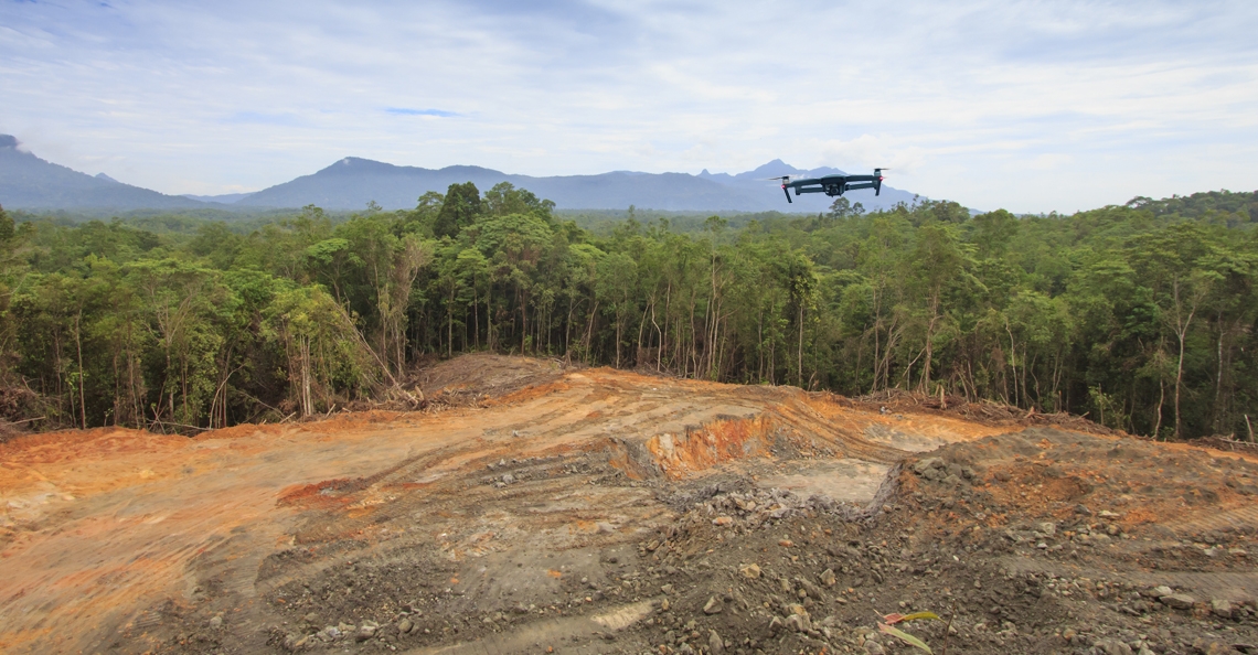 Drones de nieuwe boswachters van het Amazonegebied