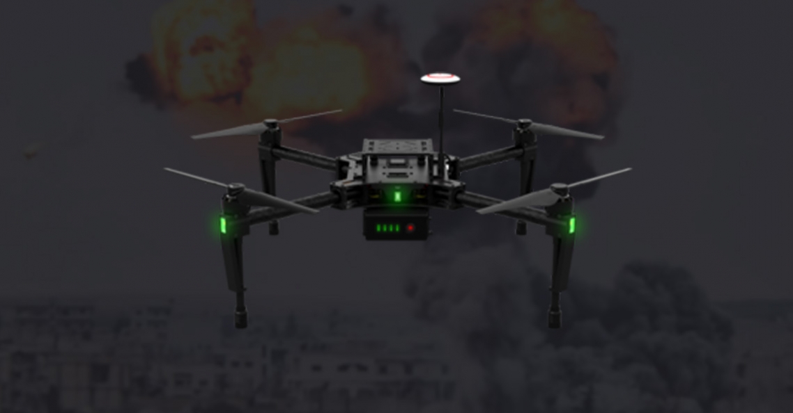 IS gebruikt DJI Matrice als bommenwerper