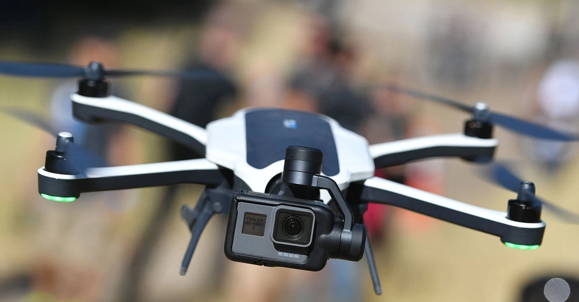GoPro Karma knalt door raam van appartement in New York