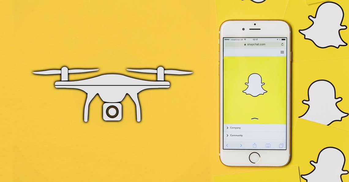 Snapchat werkt achter de schermen aan drone