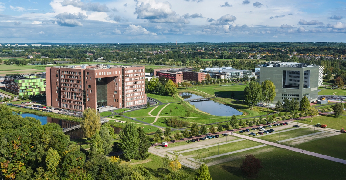 Onderzoekers Universiteit Wageningen gebruiken drones bij onderzoek plantengroei