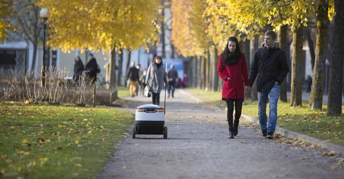 Amerikaanse staat Virginia legaliseert rijdende bezorgrobots