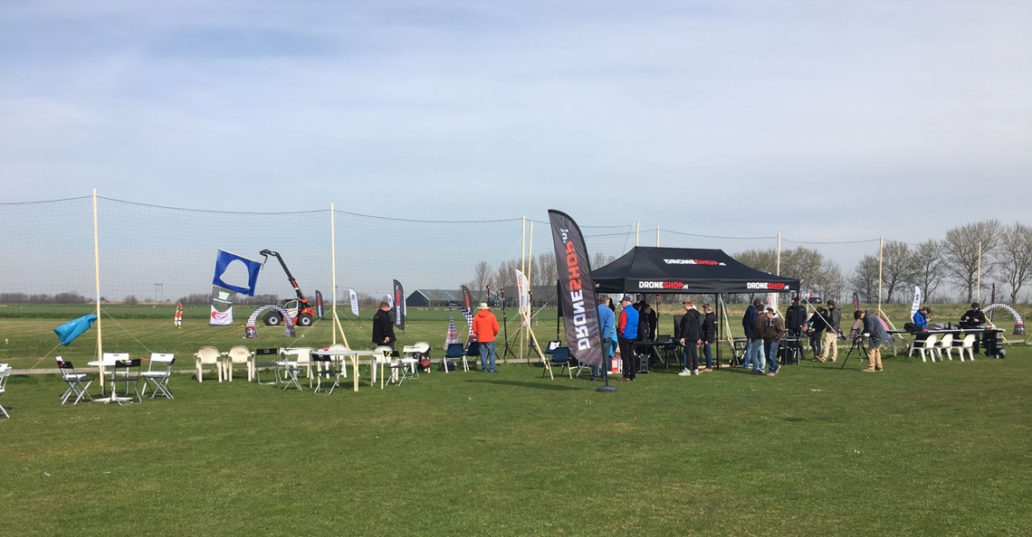 Eerste NK Drone Race trainingsdag groot succes
