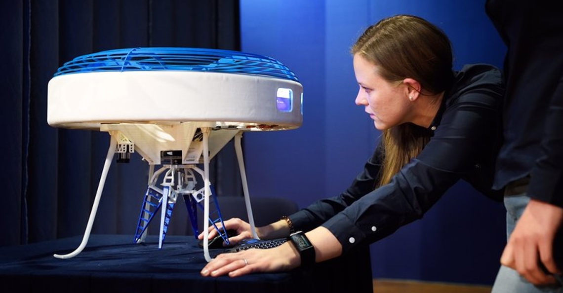 Studenten willen Blue Jay drone uitproberen in kinderziekenhuis