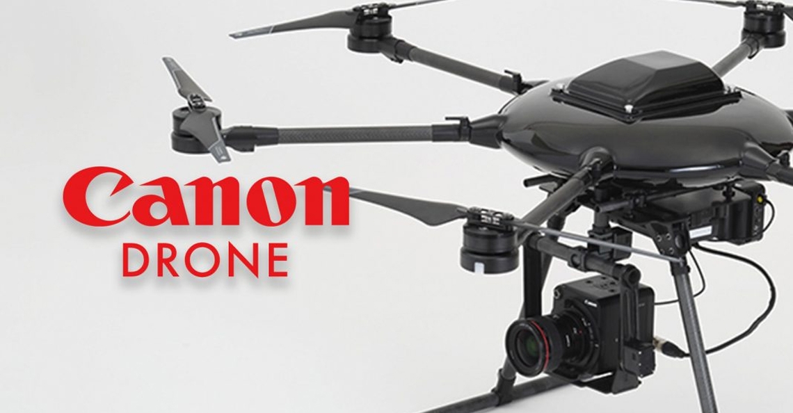 Brig fenomeen Papa Canon bouwt eigen professionele camera drone