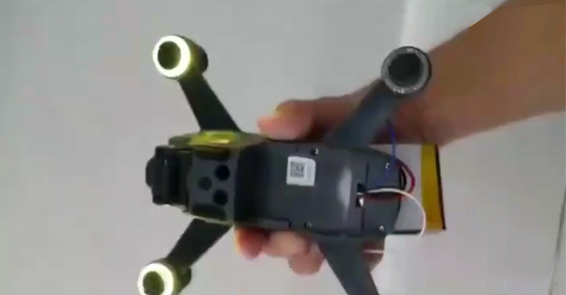 Video van DJI Spark race drone uitgelekt