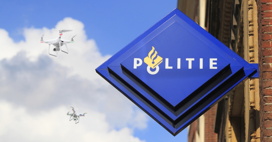 Politie jaagt online op dronepiloten