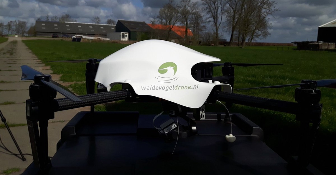 Weidevogeldrones beschermen vogelnesten komend voorjaar