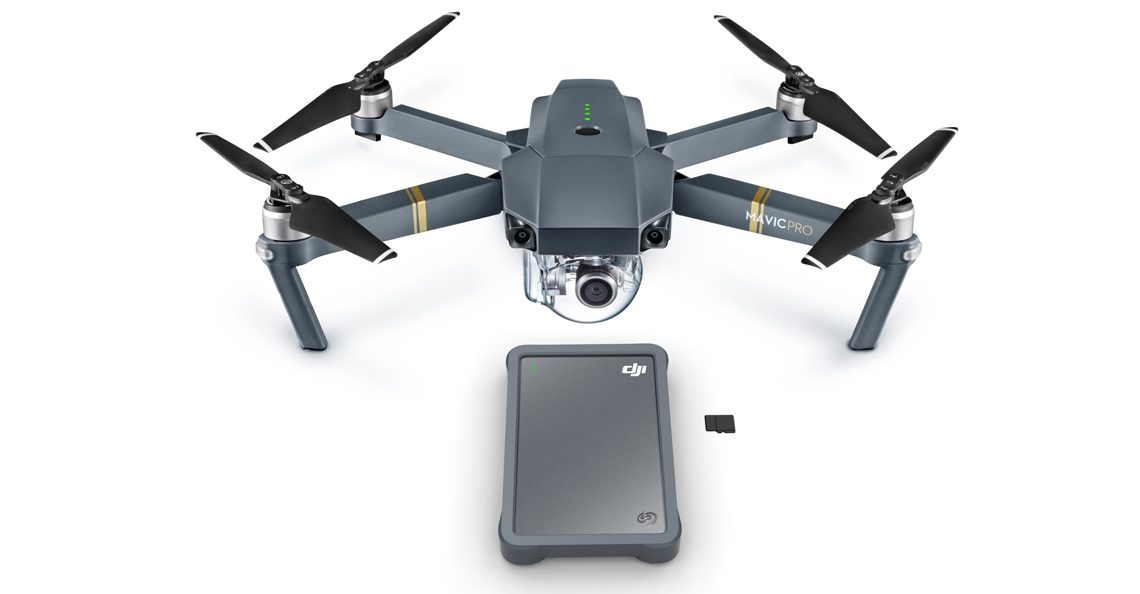 Seagate en DJI presenteren externe harde schijf 'Fly Drive'