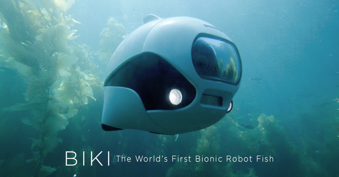 BIKI onderwaterdrone razend populair op Kickstarter