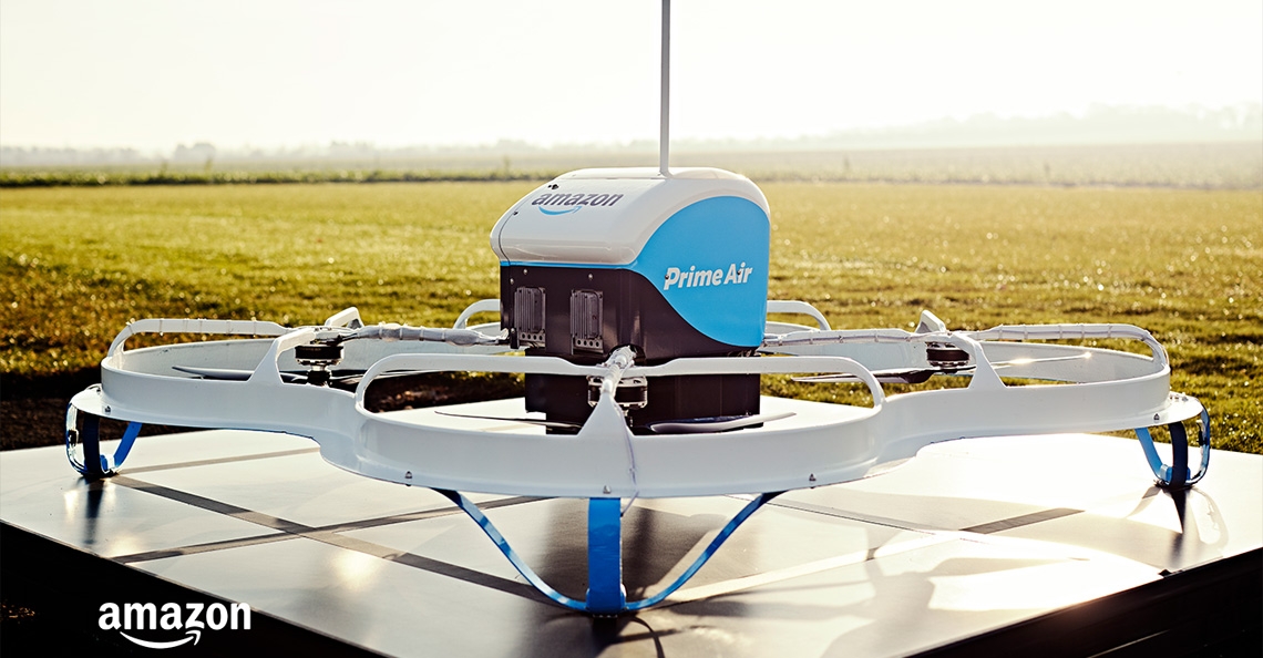 Amazon gaat bezorgdrones ook in Frankrijk testen
