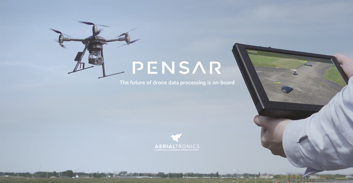 Aerialtronics presenteert PENSAR dual spectrum camera platform