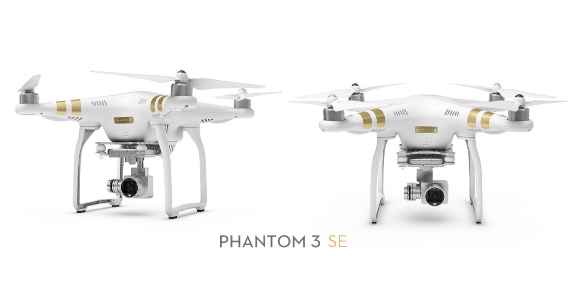 DJI Phantom 3 SE nu ook beschikbaar voor Europese markt