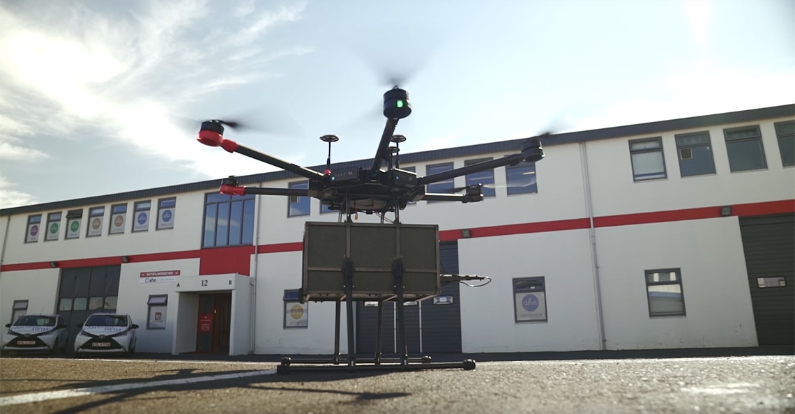 Reykjavik geeft toestemming voor bezorging met drone