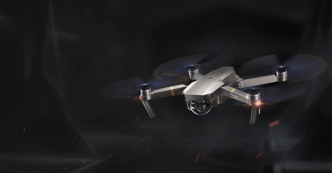 DJI presenteert Mavic Pro Platinum en Phantom 4 Pro Obsidian