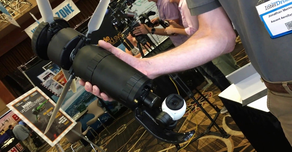 Ascent Aerosystems toont unieke drone in Las Vegas