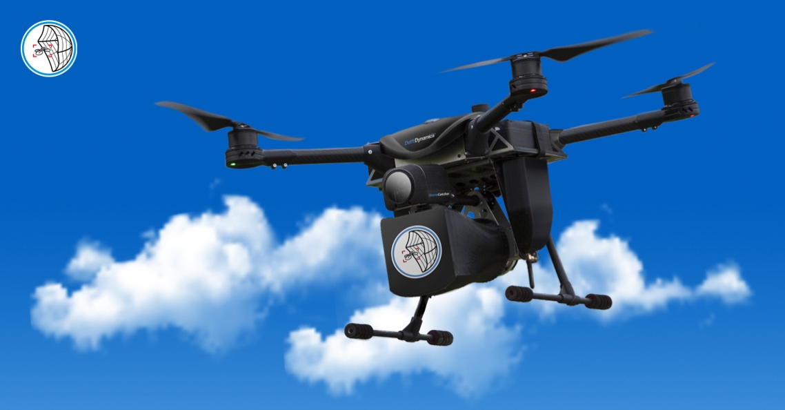 Delft Dynamics toont DroneCatcher op DSEI 2017