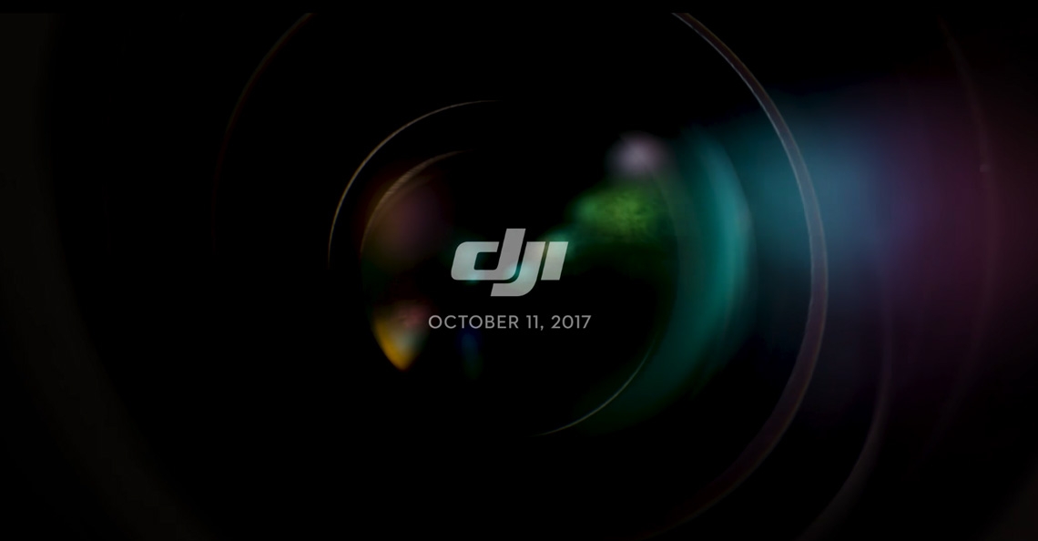 Wat presenteert DJI op 11 oktober 2017?