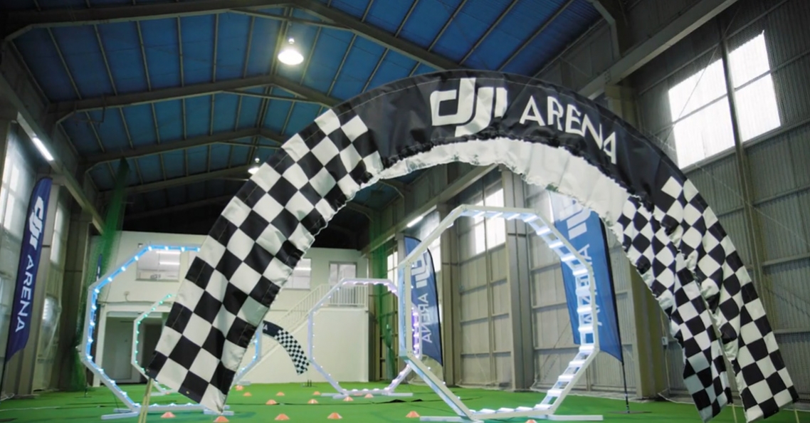 DJI opent eerste Drone Arena in Japan