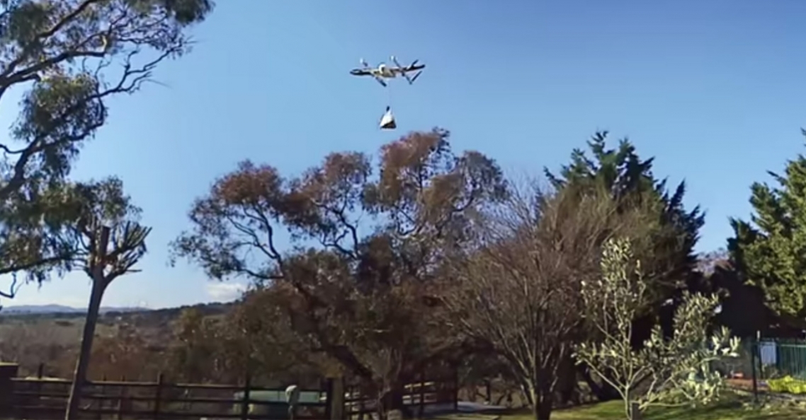 Google's Project Wing bezorgt burrito's en medicijnen via drones in Australië