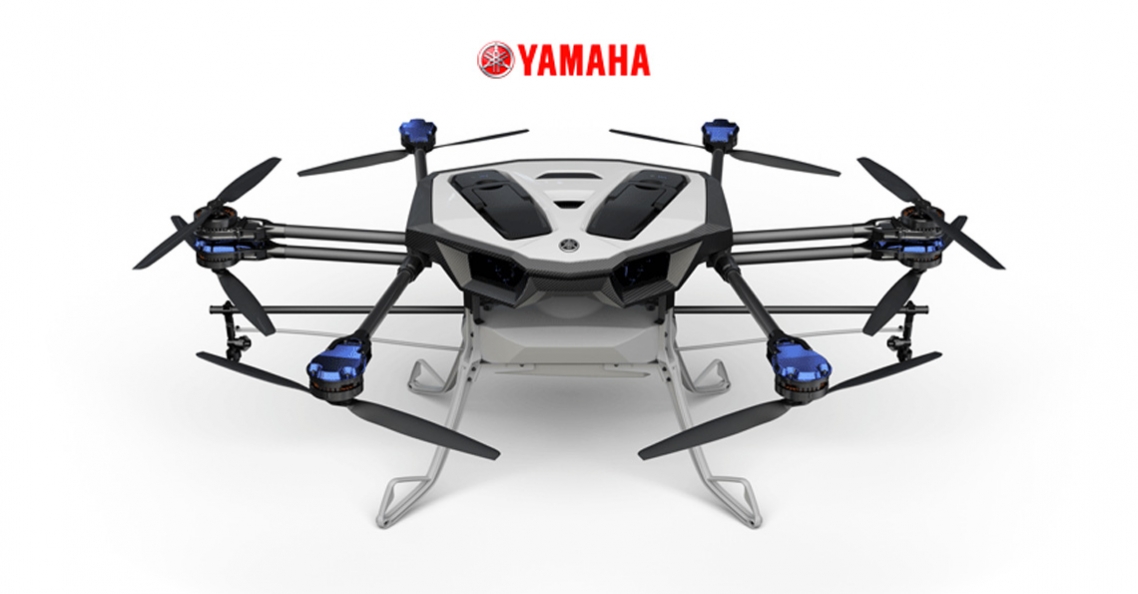 Yamaha Motor introduceert agrarische spray drone