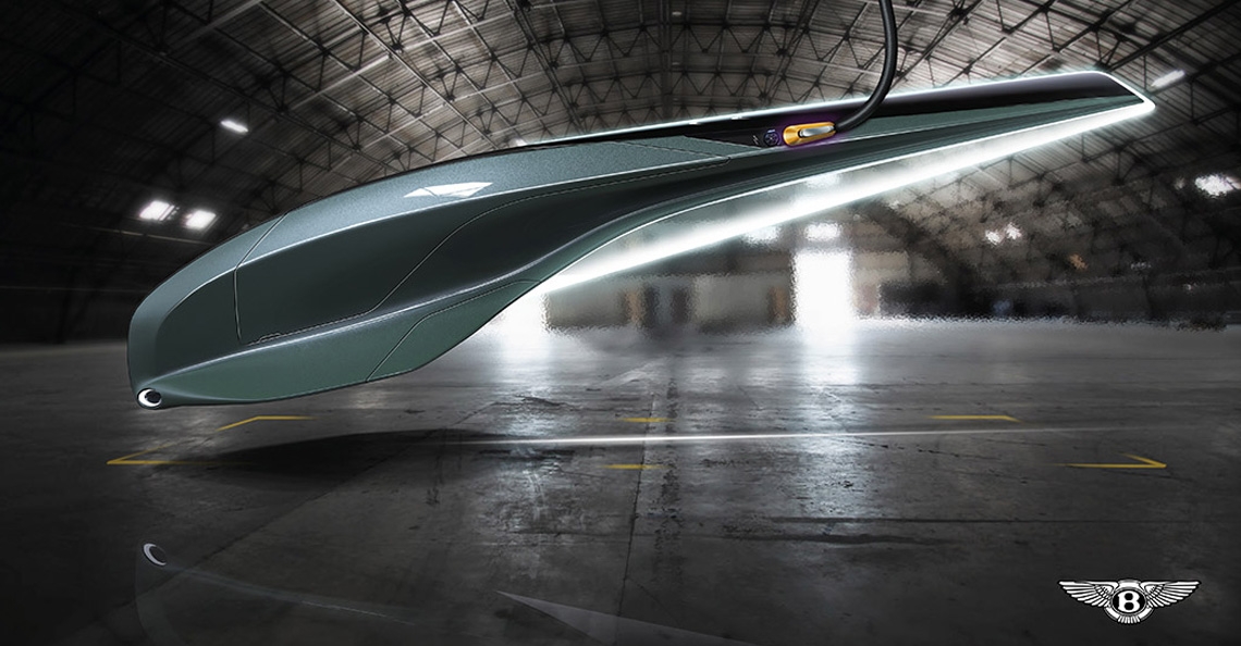 Bentley Sky Lounge passagiersdrone concept