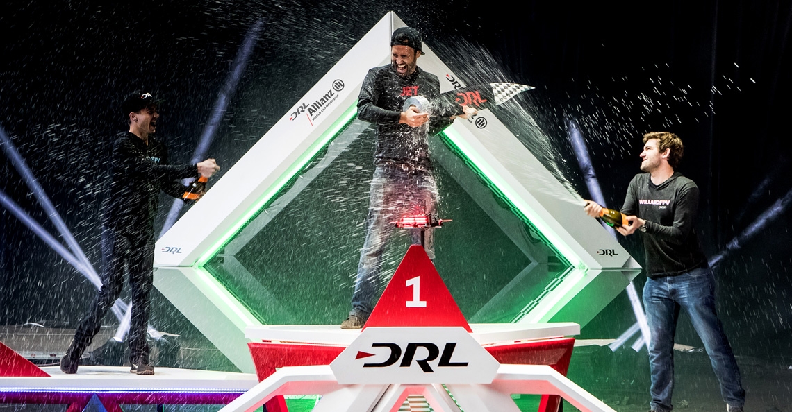 Finale Drone Racing League 2018 wordt gehouden in Saoedi-Arabië