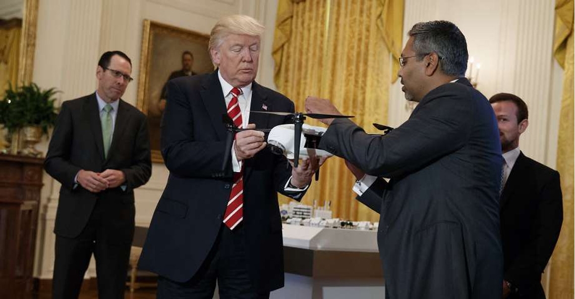 Trump tekent pilot programma voor tests met bezorgdrones