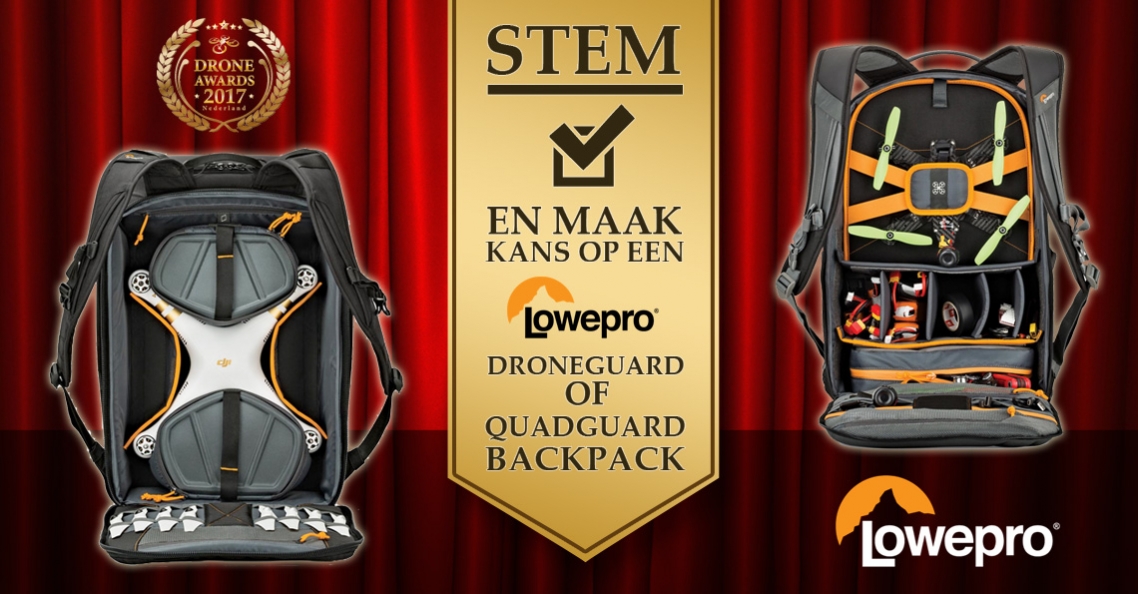 Win een Lowepro Droneguard of Quadguard backpack