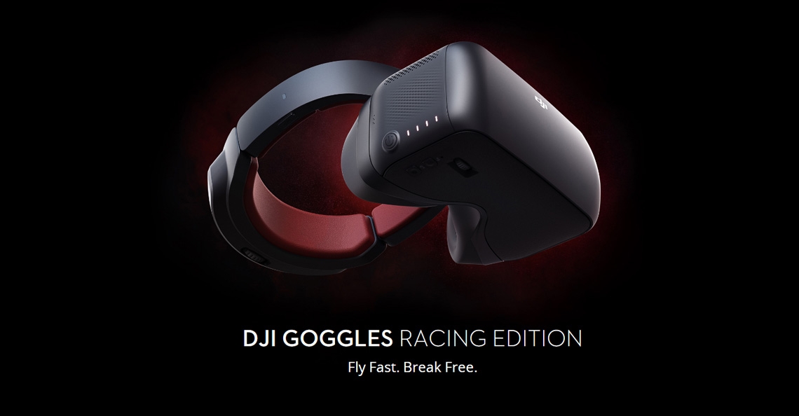 DJI brengt nieuwe Goggles Racing Edition videobril uit