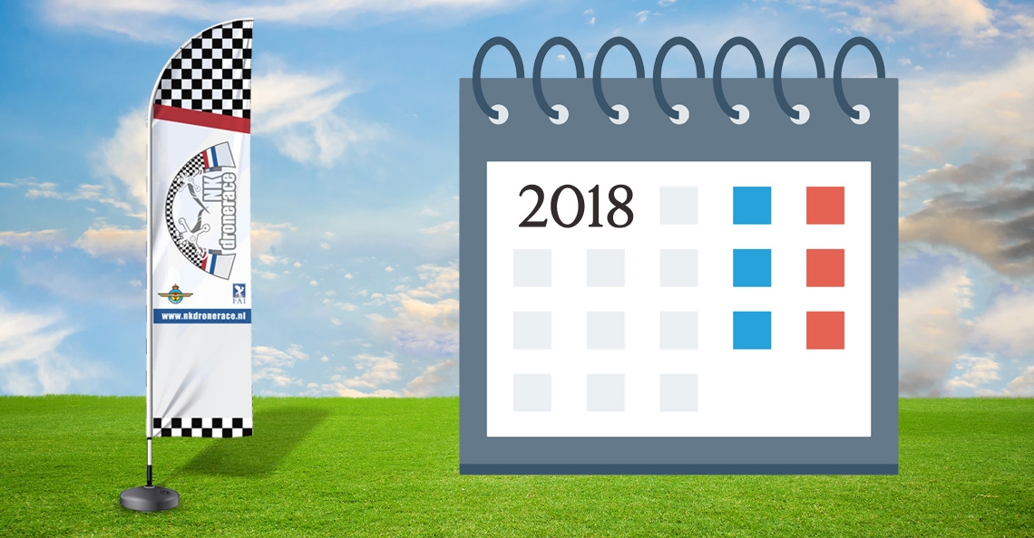 NK Drone Race presenteert agenda seizoen 2018
