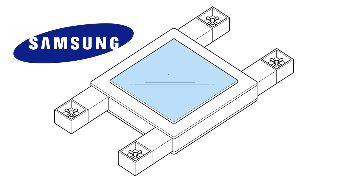 Samsung patenteert drone met display