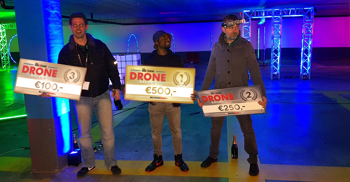 Team SQG domineert Droneracing Middenwaard 2018