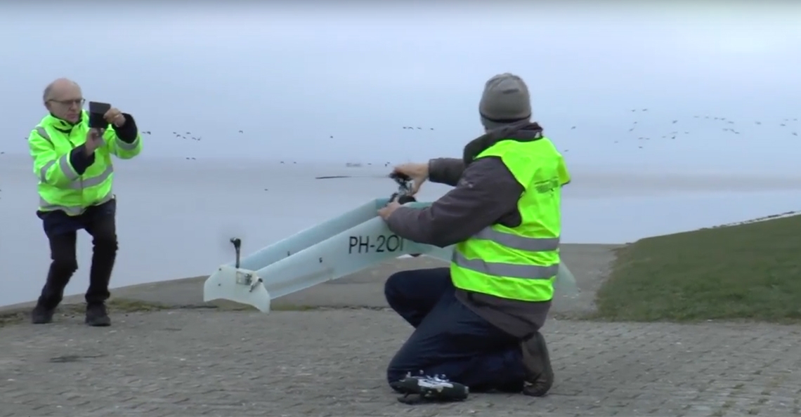 TUDelft MAVLab voert eerste BVLOS vlucht uit