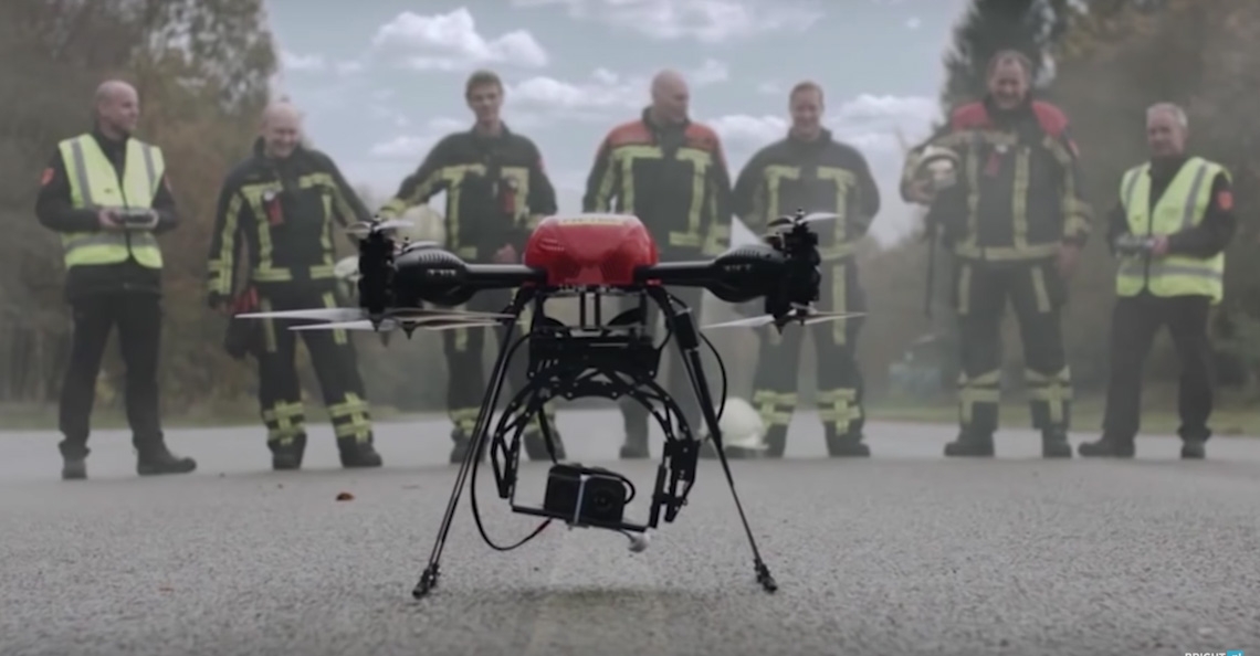 Brandweer mag drones landelijk inzetten