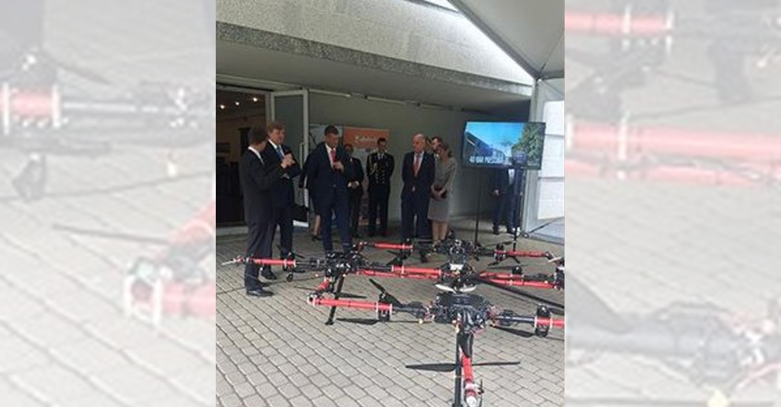 Ook koning Willlem-Alexander heeft een drone!