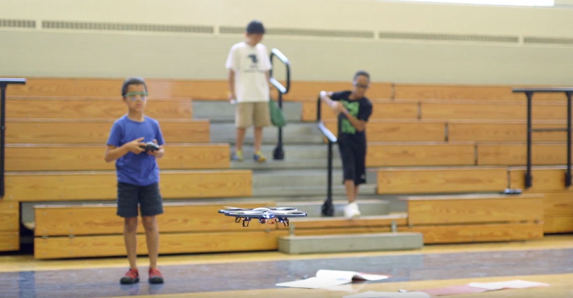 Drone zomerkamp razend populair in Amerika