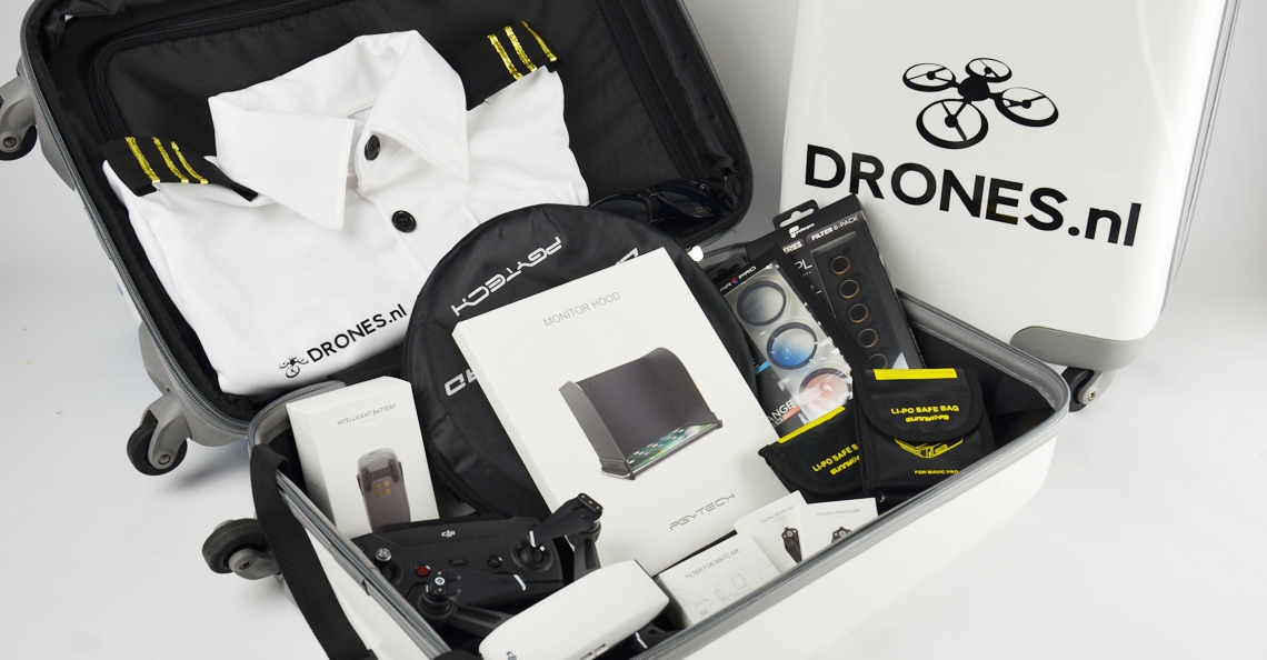 De beste drone accessoires voor mee op reis