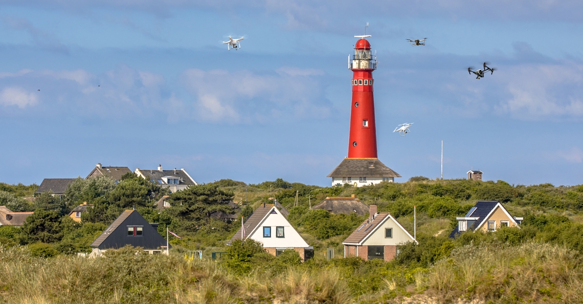 Gemeente schiermonnikoog vraagt Minister om strengere droneregels