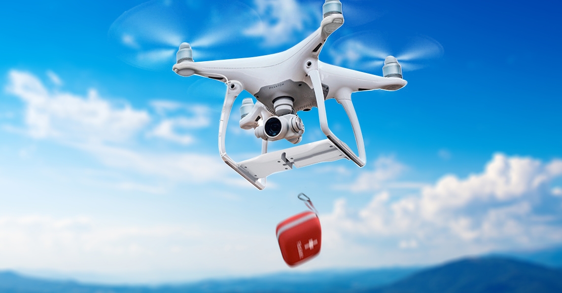 PGYTECH lanceert Airdropsysteem voor Phantom 4 Drone