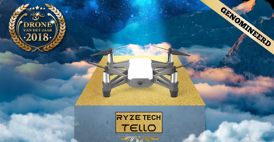 Drone van het Jaar 2018 Nominatie: Ryze Tech Tello