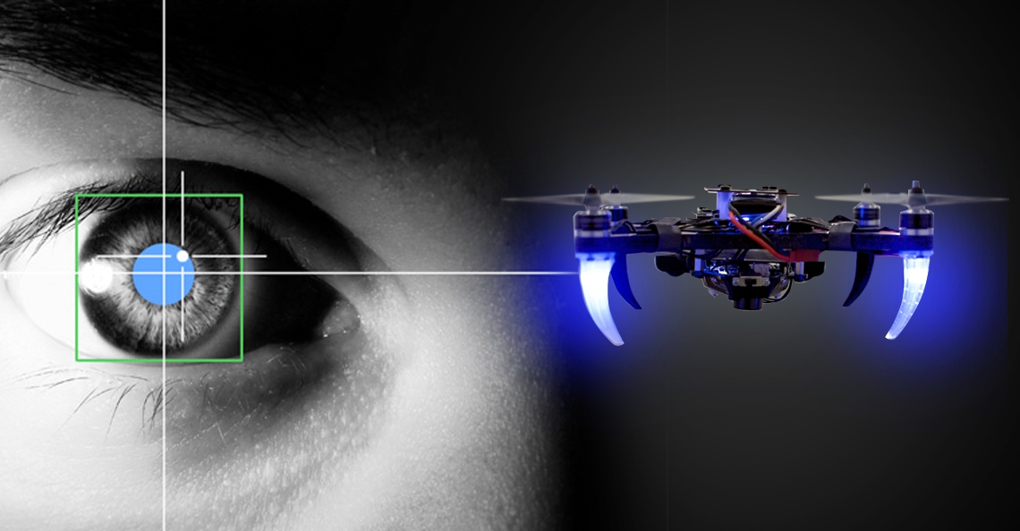 Bestuur een drone met je ogen