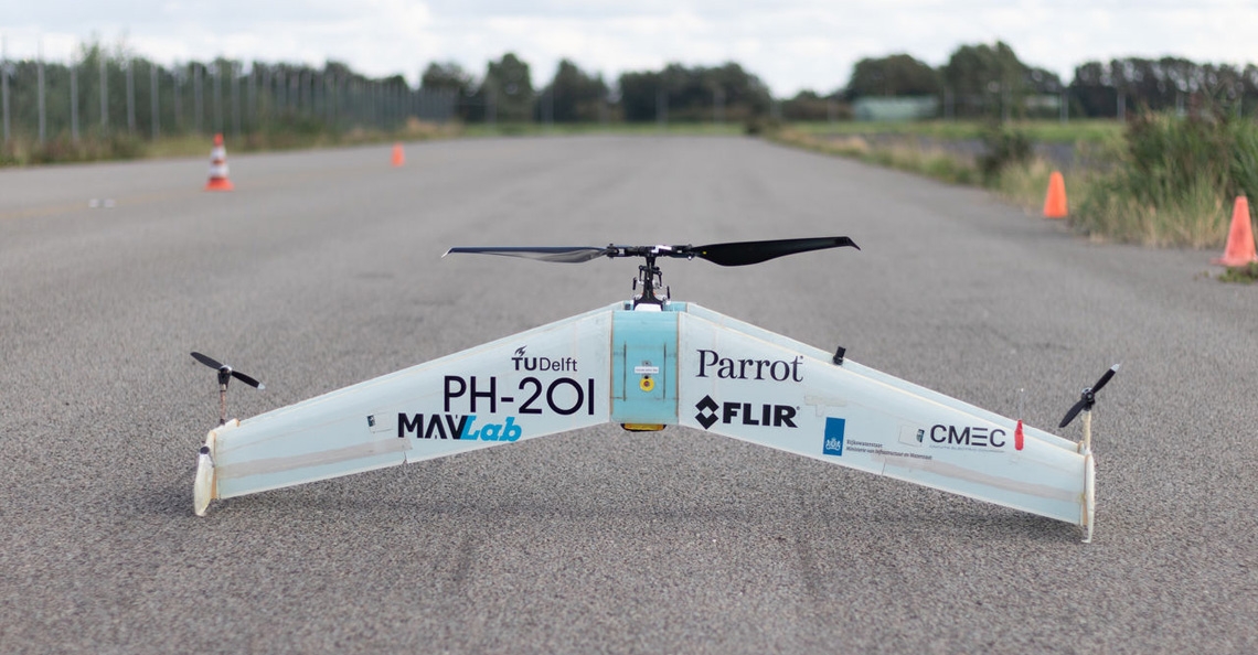 TU Delft drone gaat voor goud tijdens UAV Medical Express Challenge 2018