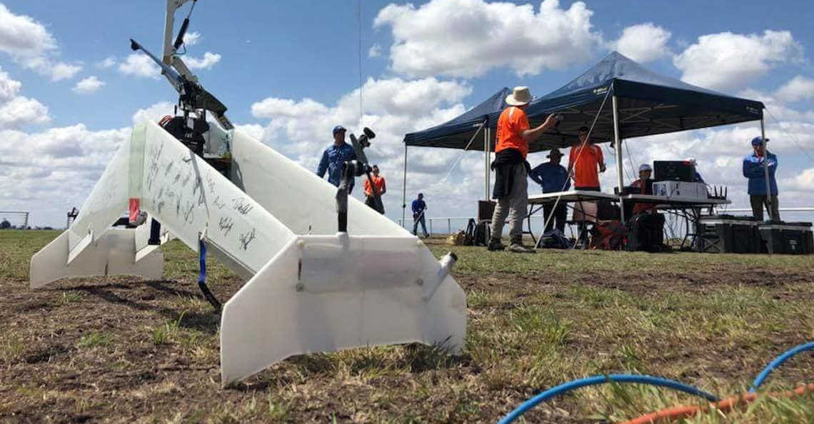 Geen gouden plak voor TU-Delft drone tijdens UAV Medical Express Challenge 2018