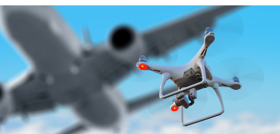 Drone op Australisch vliegveld botst bijna met vliegtuig