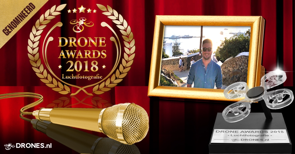 Droning Dutchman over zijn Drone Awards 2018 nominatie