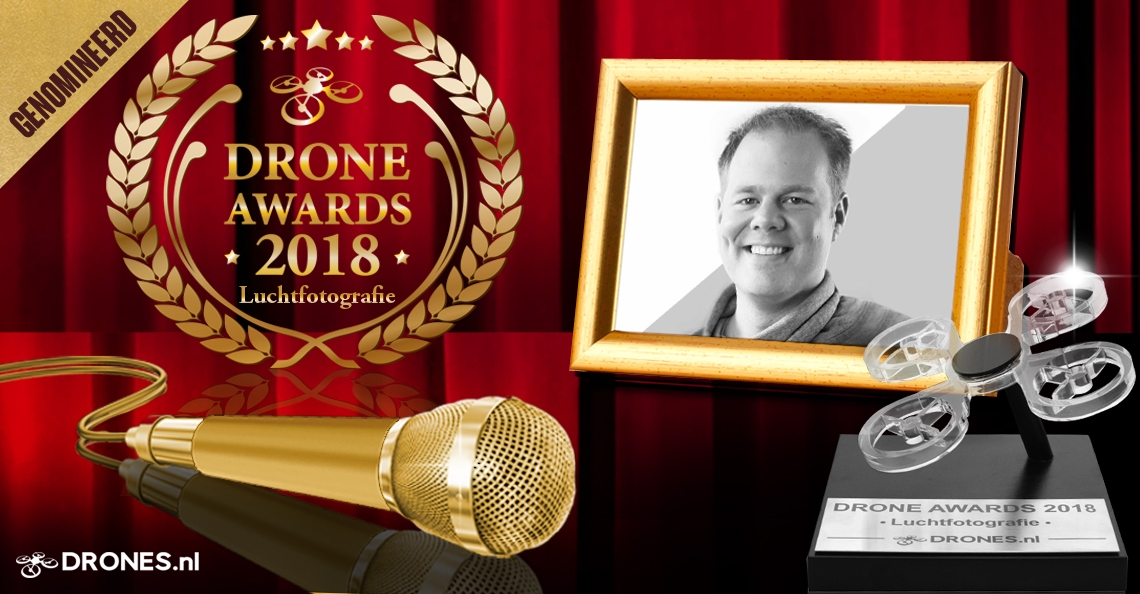 Sander Coppens over zijn Drone Awards 2018 nominatie